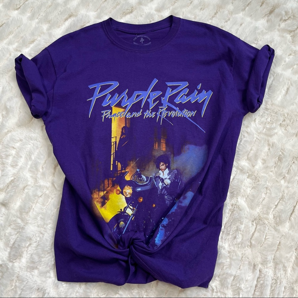NWOT Prince Purple Rain T-Shirt - Picture 2 of 10